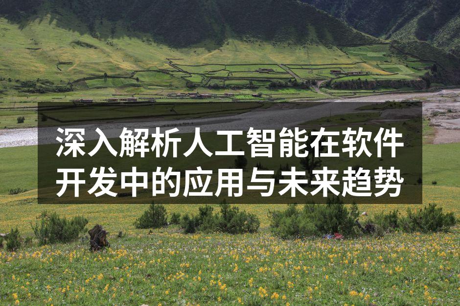 AI工具提升软件开发效率