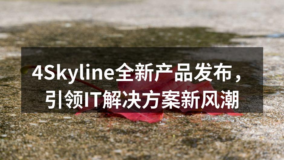 4Skyline发布会现场